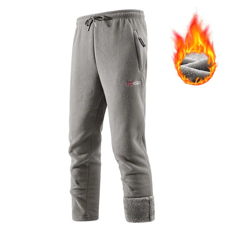 Men's Thick Fleece Lined Sportswear Tracksuit Set