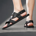 Men's Luxury Genuine Leather Outdoor Walking Sandals