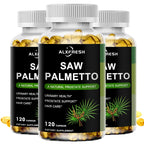 Saw Palmetto Capsules for Prostate Urinary Tract Bladder and Hair Health