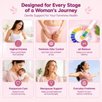 Women's Vitex and Probiotic Feminine Moisture Dietary Supplement Gummies