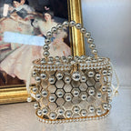Women's Luxury Hollow Out Rhinestone Evening Clutch Bag