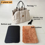 Portable Pet Car Seat Carrier Bed for Cats Dogs