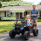 Kids 12V Electric Ride-On UTV Toy with Remote Control