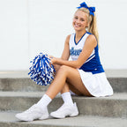 Kids' White Split Sole Cheer Dance Sneakers