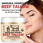 Manuka Honey Beef Tallow Face Cream Moisturizer