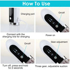 Electric Blackhead Remover Pore Vacuum Facial Cleaner