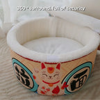 Warm Soft Pet Nest Bed Cushion for Cats Dogs