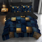 3D Space Cartoon Duvet Cover Set