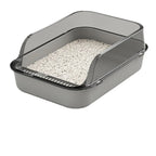 Semi Enclosed Anti Tracking Cat Litter Box for Cats