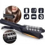 Wide-Width Ionic Hair Straightener with 4 Temperature Settings