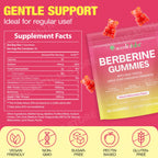 Berberine Milk Thistle Cinnamon ACV Dietary Supplement Gummies