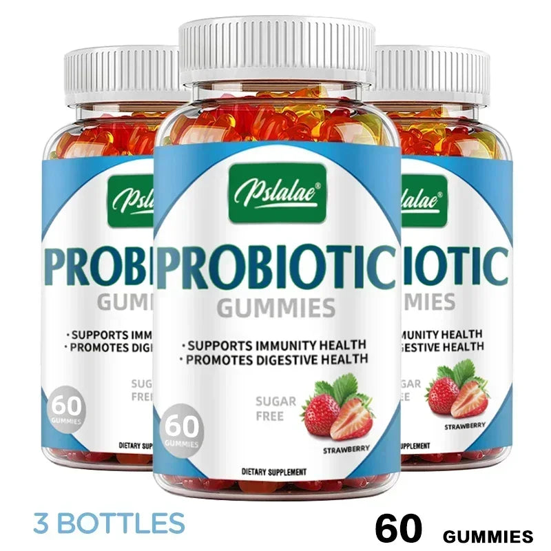 Organic Probiotics Gut Health Digestive Dietary Supplement Gummies