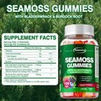 Sea Moss Thyroid and Joint Health Support Dietary Supplement Gummies