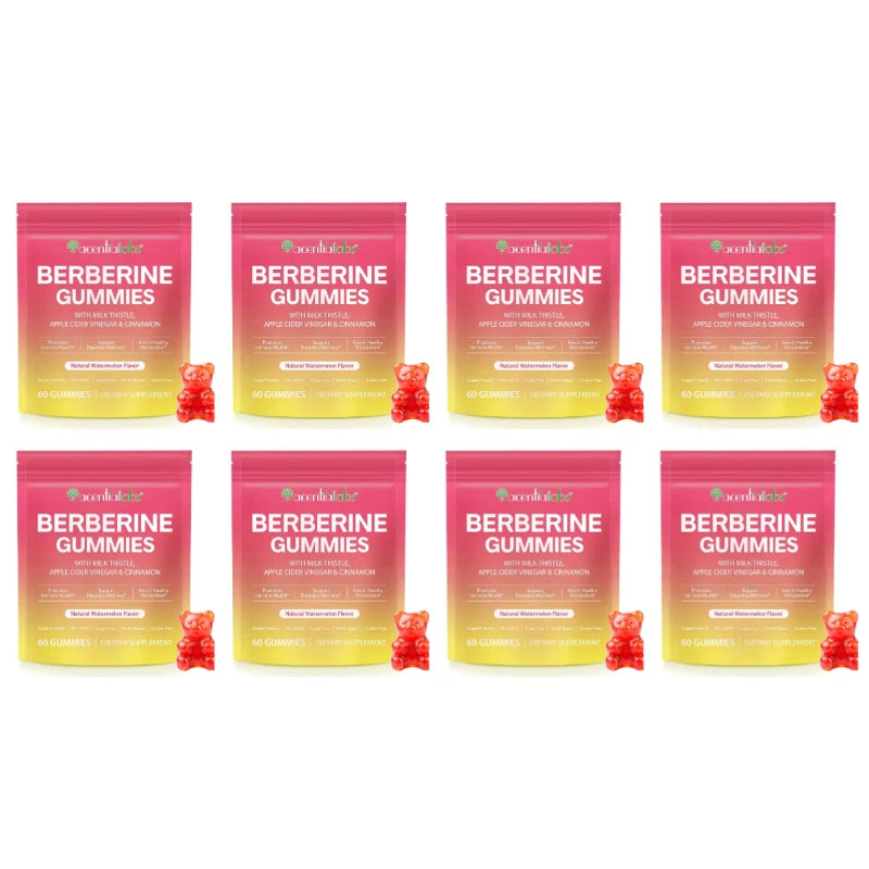 Berberine Milk Thistle Cinnamon ACV Dietary Supplement Gummies