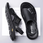 Men's Luxury Genuine Leather 2-in-1 Driving Sandals