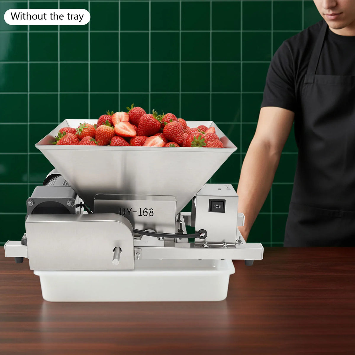 Electric Fruit Crusher and Bread Grinder 60W