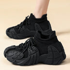 Women's High Top Lightweight Platform Vulcanized Sneakers