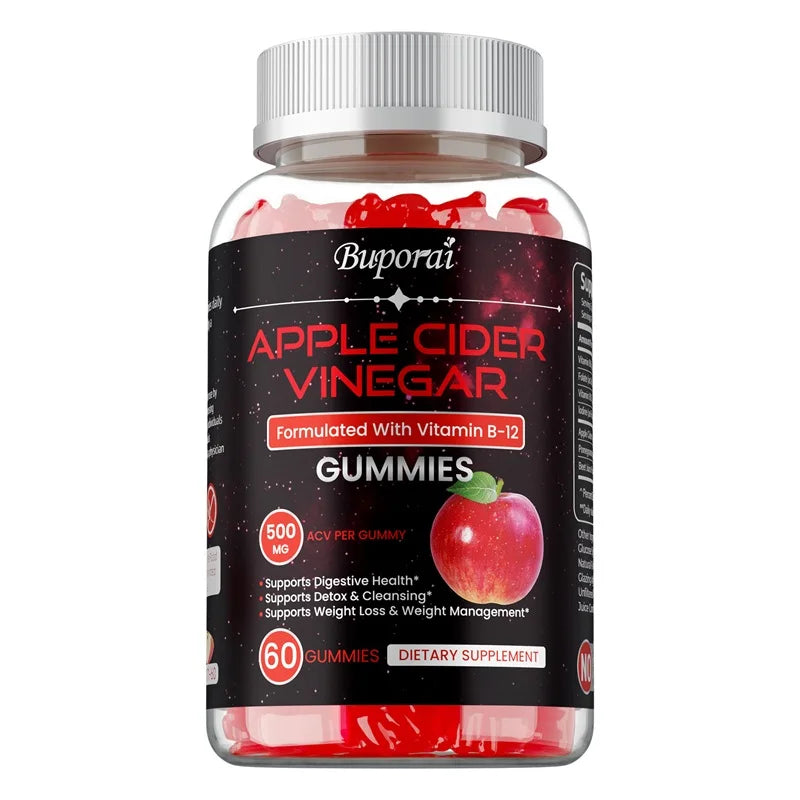 Apple Cider Vinegar Weight Management Detox Dietary Supplement Gummies