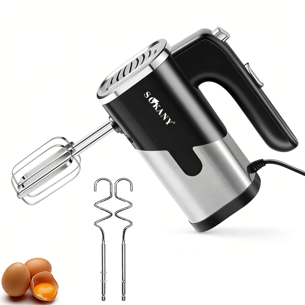 Electric 5-Speed Hand Mixer and Food Blender 800W