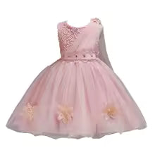 Flower Girl Tulle Lace Princess Dress