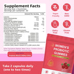 Women's Feminine Balance Health Support Dietary Supplement Gummies