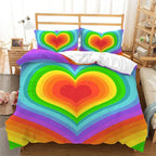 Rainbow Pride Duvet Cover Set with Pillowcases