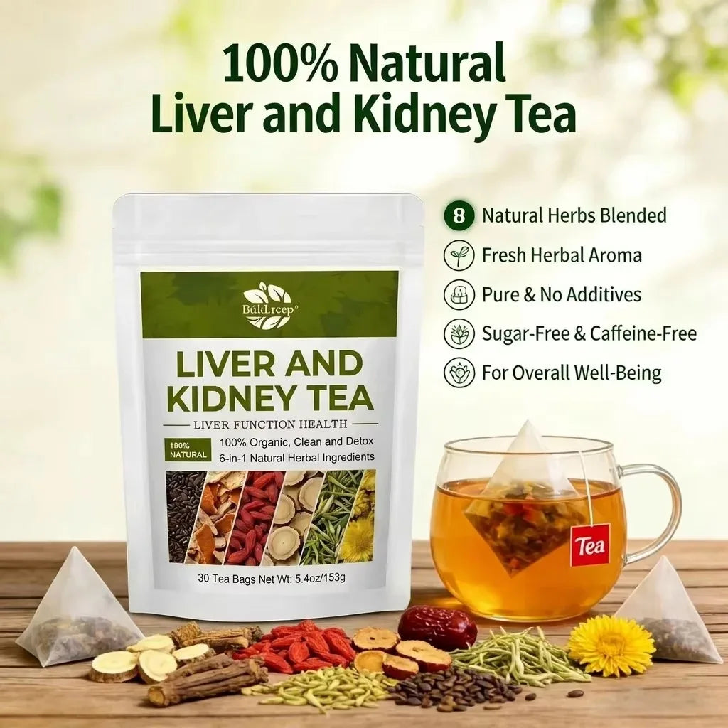 Natural Kidney and Liver Cleanse Detox Herbal Tea