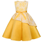 Girls' A-Line Flower Girl Dress with Bow