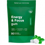 Energy and Focus Green Coffee Bean Caffeine L-Theanine Chewable Tablets