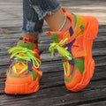 Women's Breathable Mesh Platform Sneakers