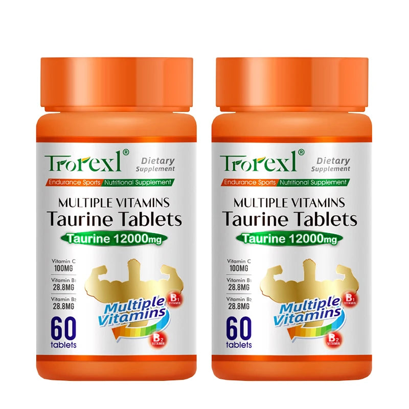 Taurine Multivitamin Tablets for Energy & Fatigue Relief