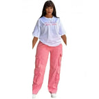 Women's Dashiki African Print Top and Pants 2-Piece Set