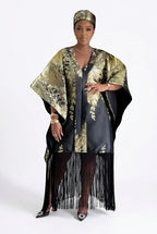 Women's African Traditional Evening Gown Maxi Dress
