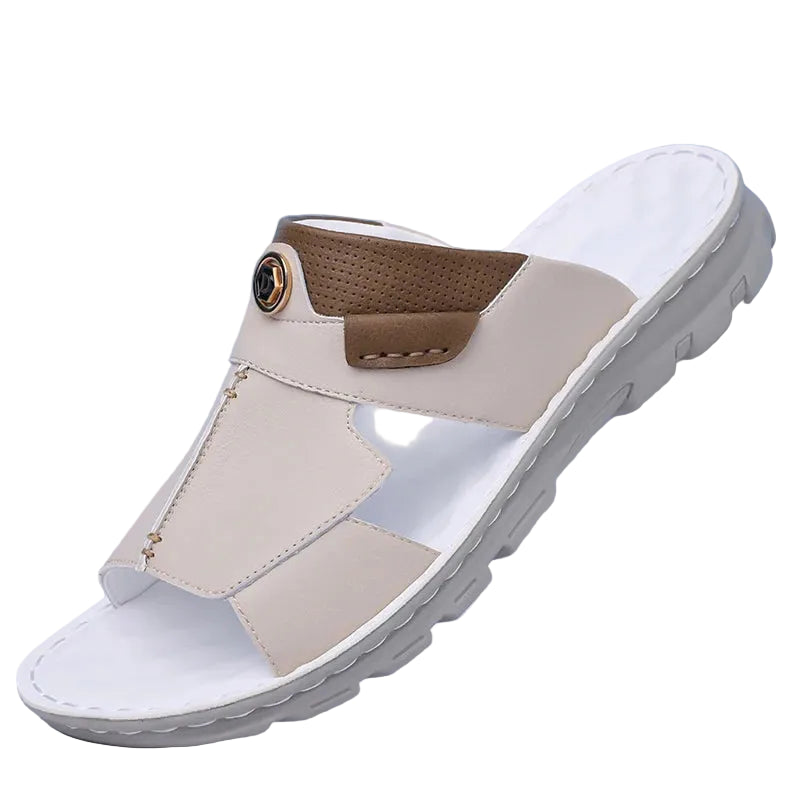 Men's Casual Color Block Beach Slide Sandals DH8917