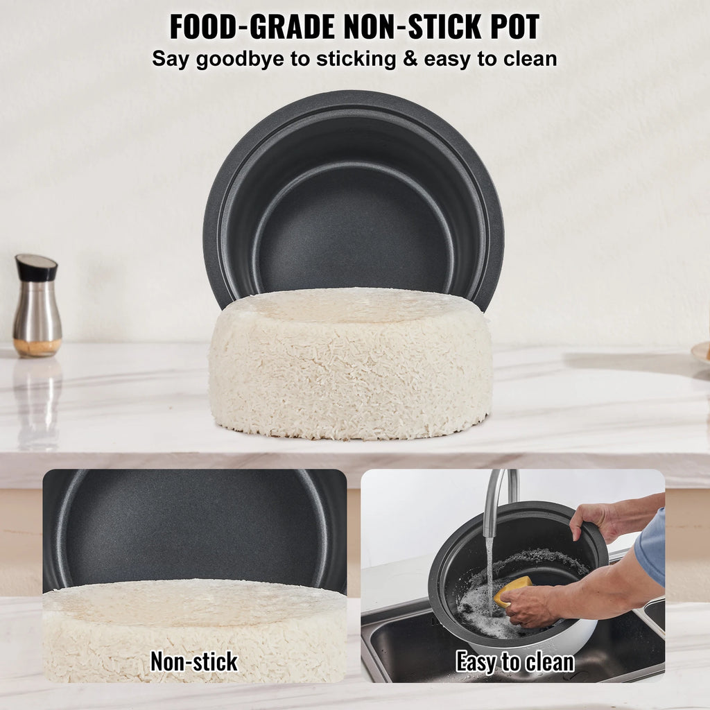 Commercial Electric Rice Cooker with Aluminium Nonstick Inner Pot