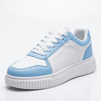 Unisex Lace-Up Lightweight Non-Slip Vulcanized Sneakers