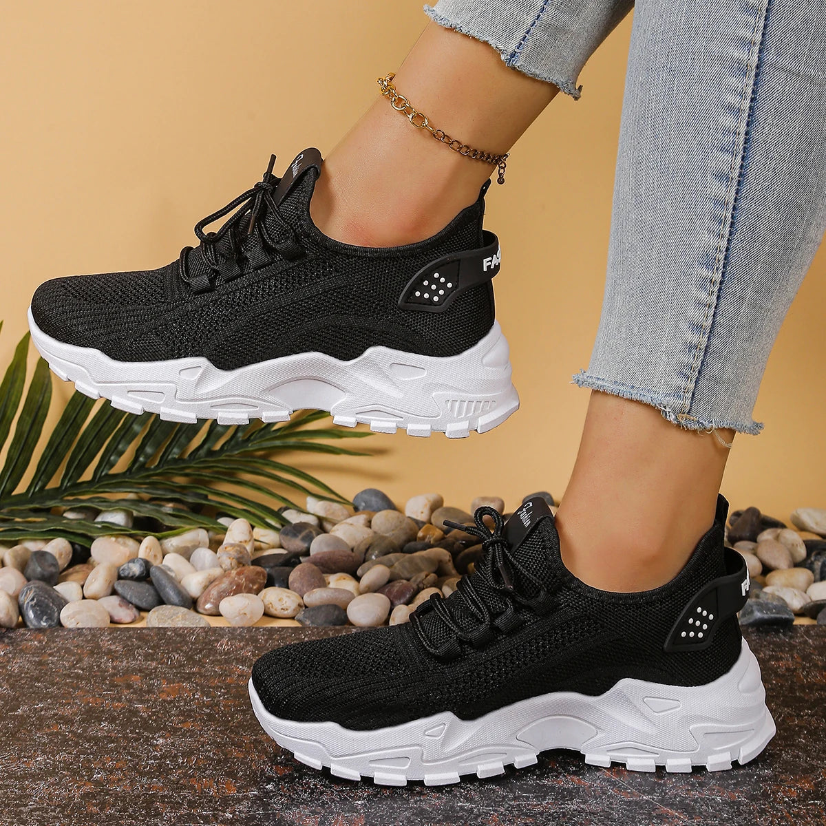 Women's Leopard Print Slip-On Canvas Sneakers