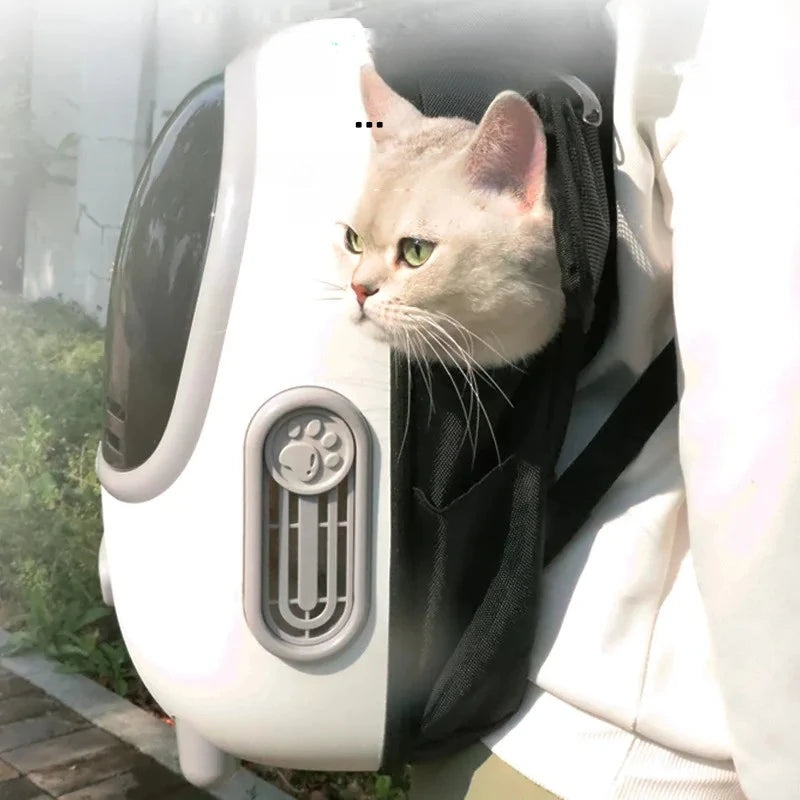 Breathable Space Capsule Pet Carrier Backpack for Cats Dogs