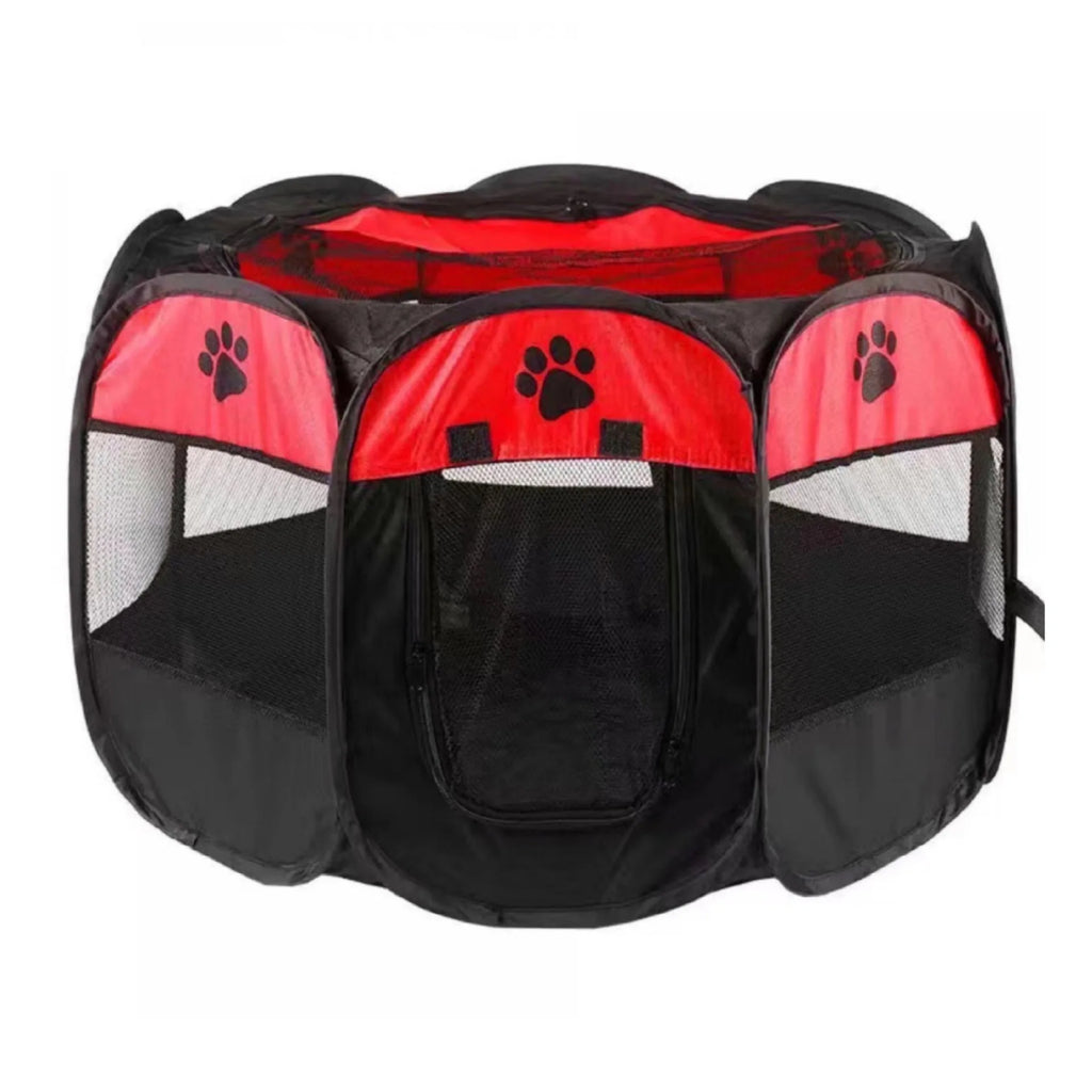 Foldable Octagonal Pet Tent Playpen for Cats Dogs