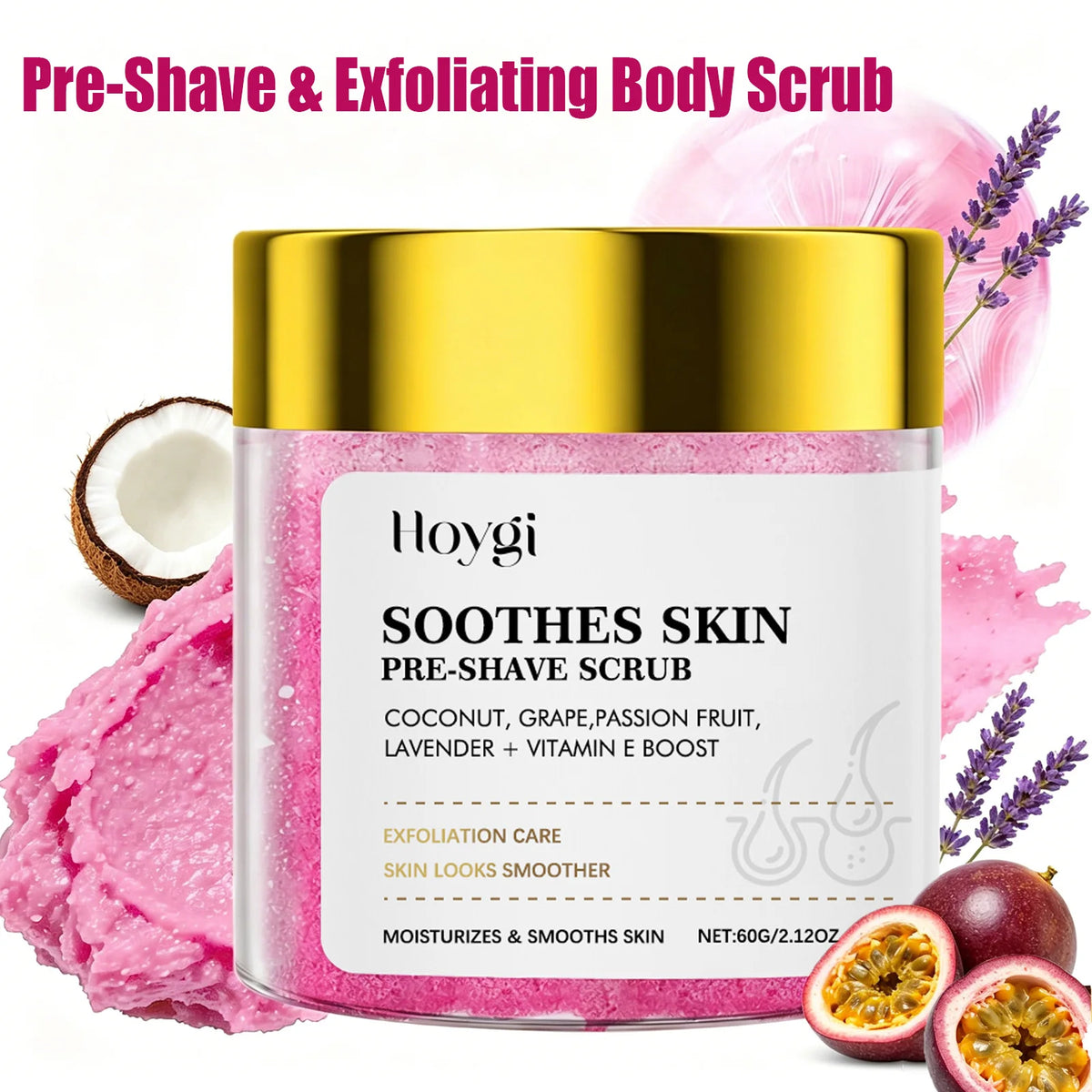 Pre-Shave Exfoliating Body Scrub