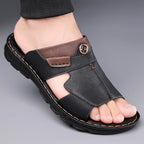 Men's Casual Color Block Beach Slide Sandals DH8917