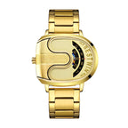 Men's Luxury Stainless Steel Quartz Wristwatch