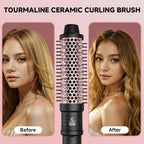 5-in-1 Interchangeable Curling Iron Set with 3 Barrel Crimper