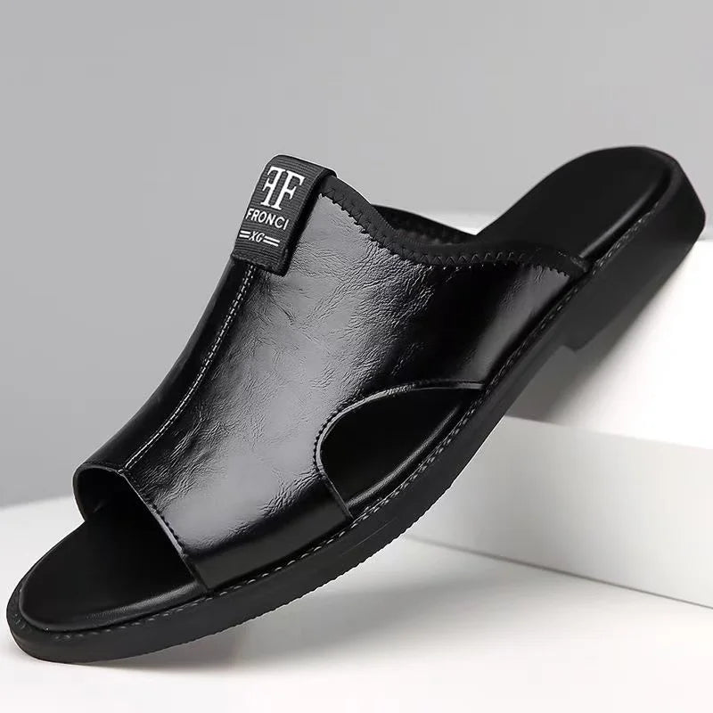 Men's Breathable Slip-On Outdoor Beach Casual Sandals DX2025-1
