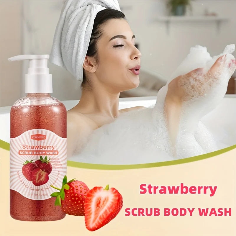 Strawberry Scrub Shower Gel 9.5 fl oz