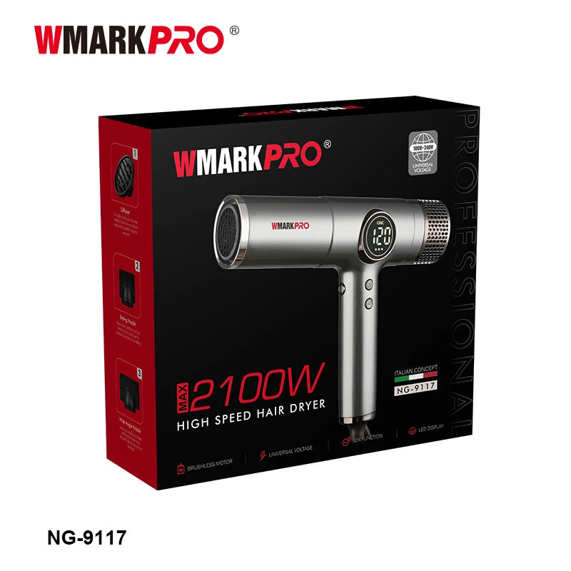 Professional Negative Ion Hair Dryer 2100W