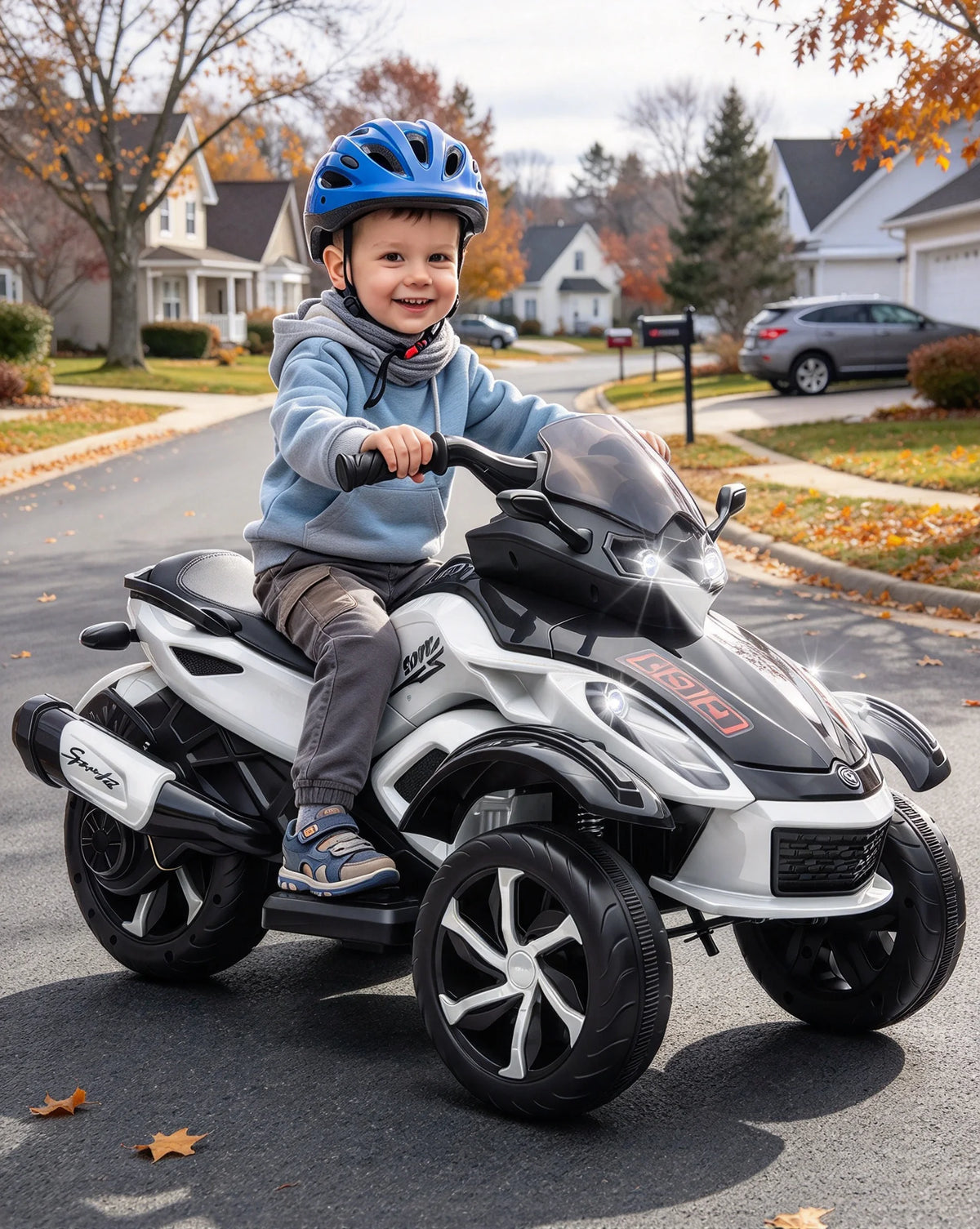 Kids 12V Electric 3-Wheel Ride-On ATV Toy