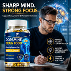 Dopamine Brain Food Supplement Mental Focus Mood Support
