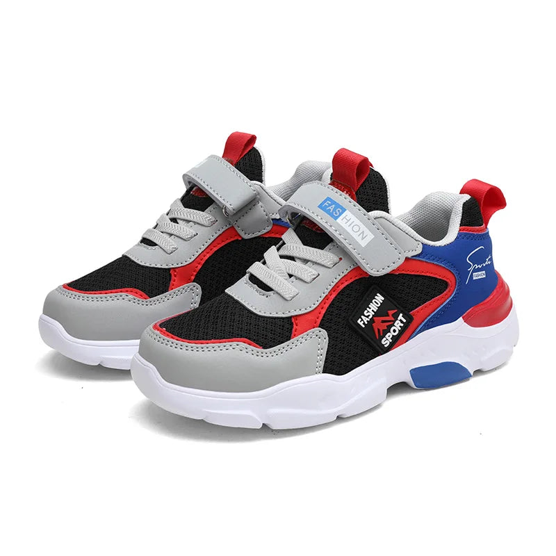 Boys' Breathable Mesh Lightweight Sneakers