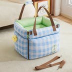 Portable Pet Car Seat Travel Carrier Bag for Dogs Cats